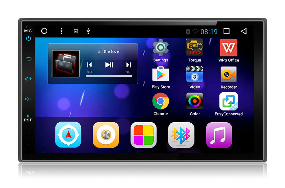 Android 6.0 Auto Radio Quad Core 7 Inch Universal Head Unit Robo Gadget