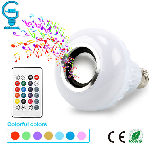 iTex Smart E27 RGB Bluetooth Speaker LED Bulb