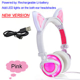 JINSERTA LED Cat Ear headphones