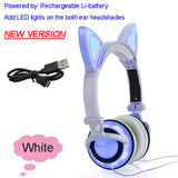 JINSERTA LED Cat Ear headphones