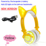 JINSERTA LED Cat Ear headphones